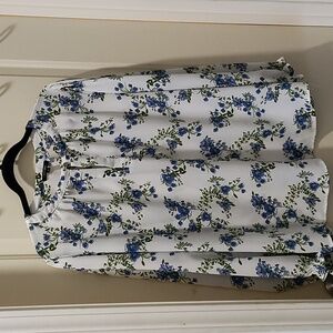Papermoon Blue Floral Blouse